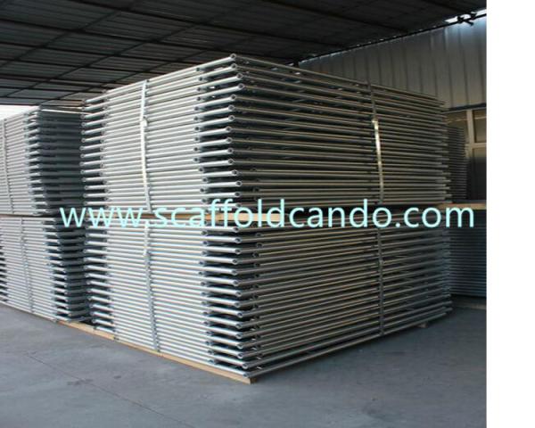Good performance galvanized scaffolding main frame, door frame, walk through