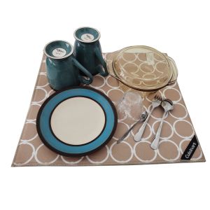 Buy cheap Absorbent Kitchen Microfiber Dish Drying Mat Draining Protector product