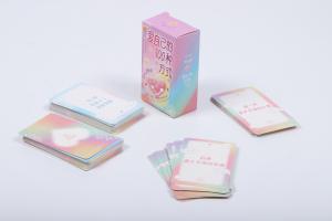 Buy cheap Interactive Educational Learning Game Cards Custom Playing Card Printing product