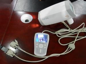 Gynecological Digital Electronic Colposcope Super HAD Color CCD Handheld 50dB 3.5 Inch Camera Control Screen 80,0000 pix