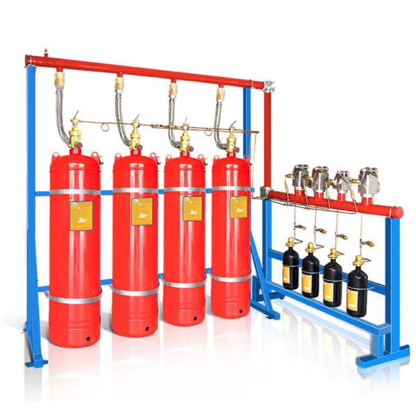 Quality Ig 541 Fire Suppression System Inergen 100L Pipe Line Type for sale