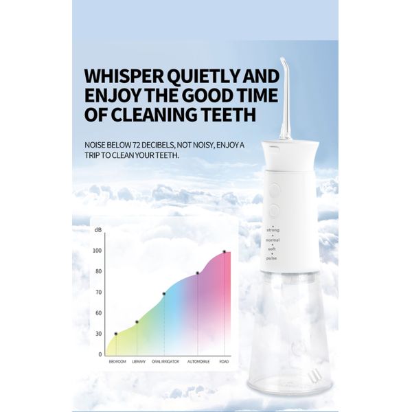 Professional Oral Dental Cordless Oral Care Irrigator Machine Water Flosser Portable Dental Flosser