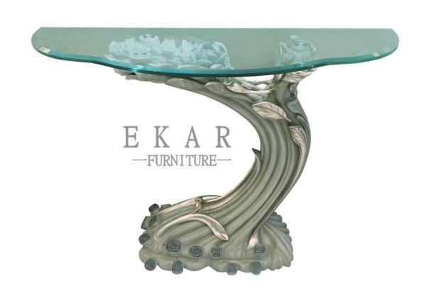 Quality Vintage furniture french hall table carved wooden table FH-108 for sale