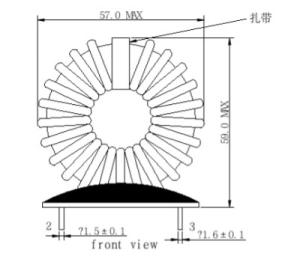 Buy cheap KNF184060A DIP Power Inductors And Transformers For Power Electronics product