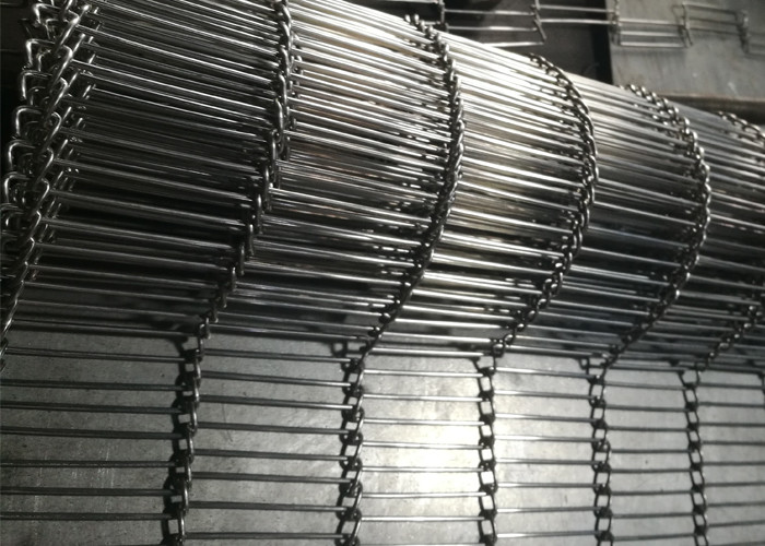Light Structure Enrober Wire Belt Anti Rust Corrosion Resistant Dehydration System Use