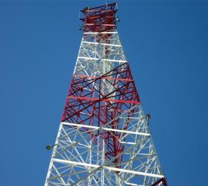 High Quality Customizable Triangular Angle Steel Telecommunication Tower Kit With Mounting Brackets And Accessories