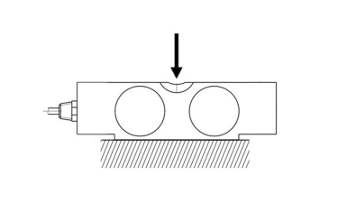Double Shear Beam Load Cell Bridge Type Analog Output Shock Resistance