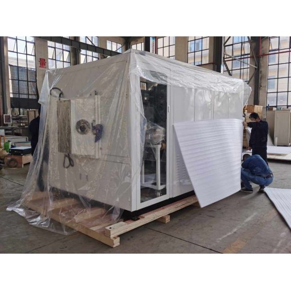 Large Size Optical Electron Gun Coating Machine , Coating Equipment For Steel Furnitures