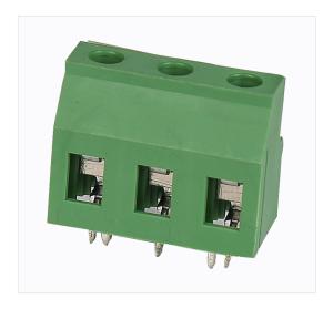 China HQ128V-5.0/7.5 24AWG 12AWG Screw Connector Block on sale