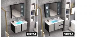 China Waterproof Make Up Wash Basin Storage Cabinet Wash Basin Units Cupboards on sale