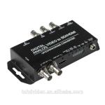 Professional SDI HDMI Converter For CVBS YPbPr RCA With Up Down Scaling