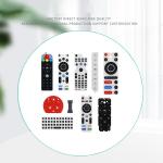 Silicone Rubber Keypad Remote Keypad Customized Laser Carving Conductive Rubber