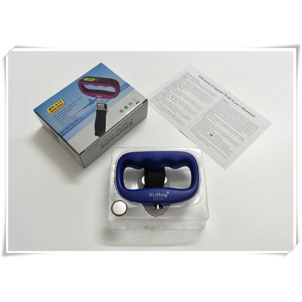 50 Kilogram Electronic Luggage Weighing Scale With Hold On And Off Button