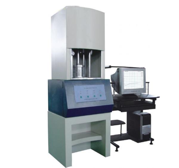 Quality Industrial Rubber Testing Equipment Rotorless Rheometer / Rubber Vulcanizing Machine for sale