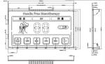 OEM Large Sized HTN Segment LCD Display For Medical Treatment