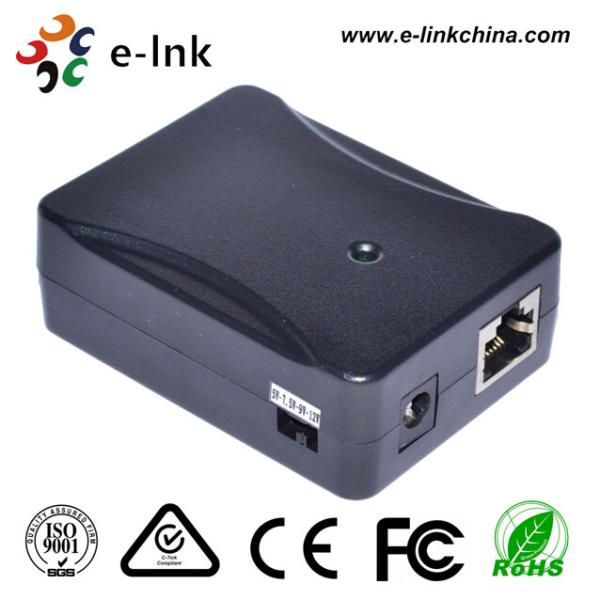 Quality IEEE 802.3af Gigabit POE Power Over Ethernet Splitter 5v - 12V DC Output For IP Camera for sale