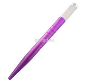 Cross Point Self Locking Microblading Eyebrow Tattoo Pen For Semipermaent Makeup