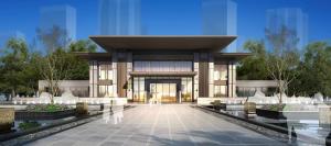 Customized architectural Curtain Wall For Glass Stone / Open Frame Projects