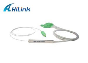 China Passive Network Mini Steel pipe SC/APC FTTH 1x8 PLC Splitter FBT Coupler on sale