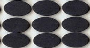 Elliptical PTFE Control Mouse Feet Glide Double Sided Tape PAHS