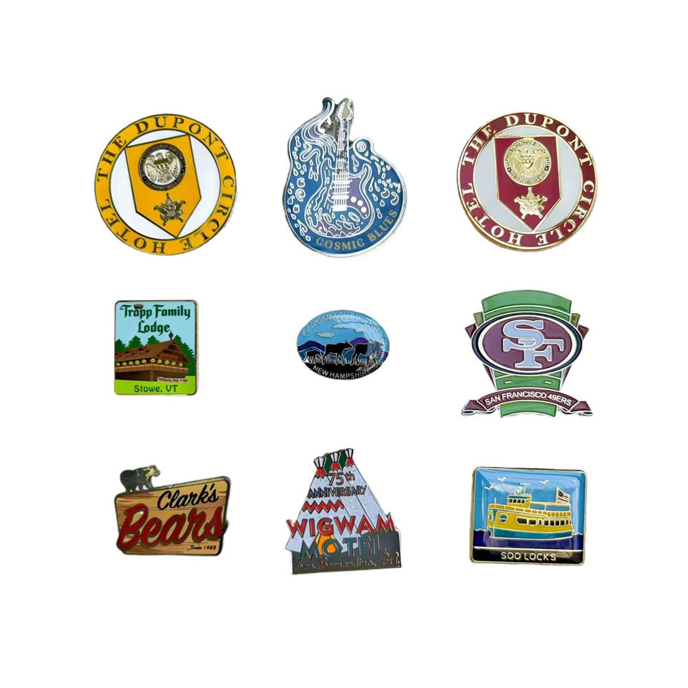 Custom Lapel Pins for Organizational Identification - 2D/3D Design Options