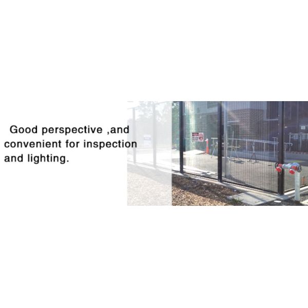 358 Security Fencing installation example