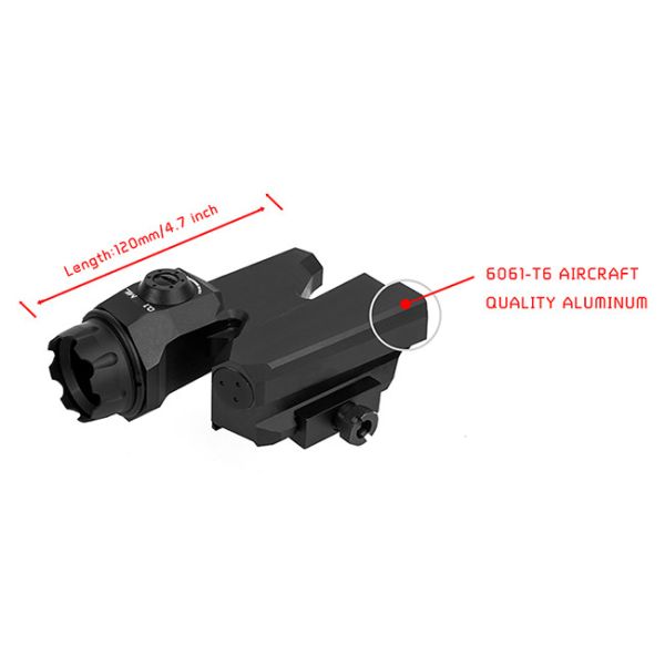 Waterproof Tactical Hunting Scope Matte Finish 6 x Magnification D-EVO 6x20mm