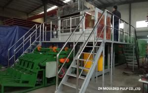 Buy cheap Automatical Egg Tray Making Machine , Recycled Egg Crate Making Machine product