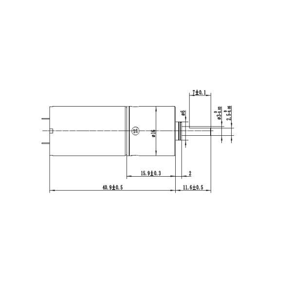 Micro motor 16mm diameter hollow cup motor high torque planetary gearbox