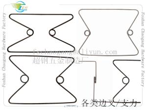 M Shaped Mattress Hardware Support Spring , Mattress Edge Guard High Strength