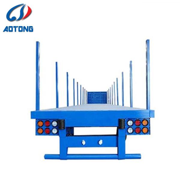 40ft Flat Deck Container Semi Trailer Bulk Cargo Transportation