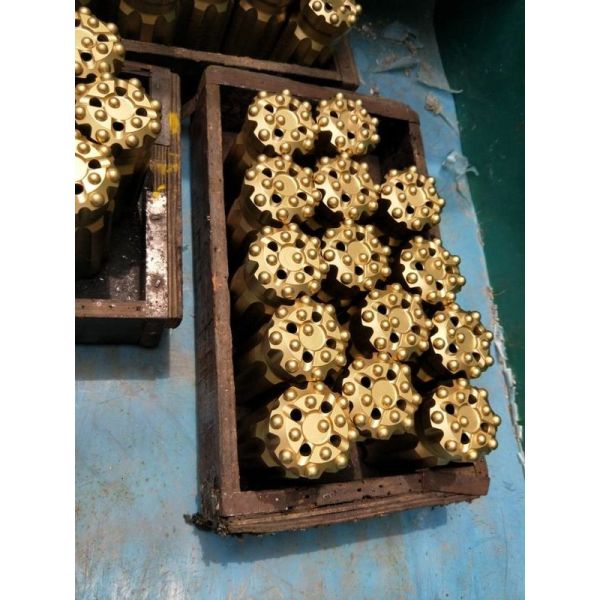 High Flexibility Retrac Button Bit Thread Button Bit For Quarrying Mining Tunneling