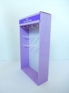 China Custom Logo Product Display Rack , High Durability Cardboard Racks Display on sale