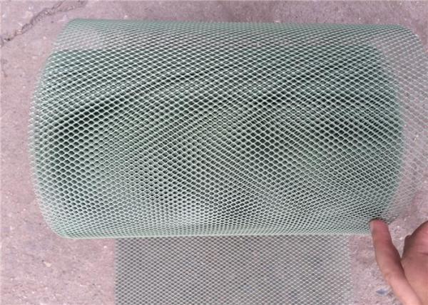 Quality Green 30m Long Mesh Gutter Guards Hexagon Type Holes For Preventing Leaves for sale