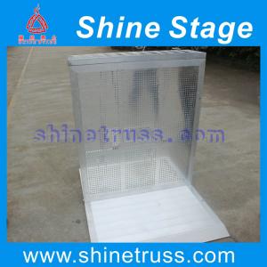 TUV event stage aluminun crowd control barricade, mojo barriercade