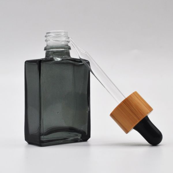 22mm 22/400 Rectangle Essential Oil Bottles Empty Tincture Bottles 42 X 93mm