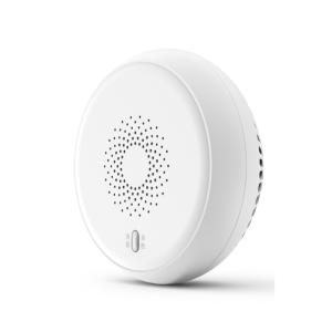 3V Battery Tuya Smoke Sensor Zigbee Smart Smoke Detector Fireproof