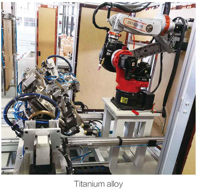 H Type Welding Positioner Turntable Double Station Single Axis Zhenkang Industrial Welding Robots