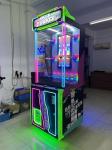 Coin Operated Prize Brick Stacker Game Arcade Machine With All Kinds Of Plugs