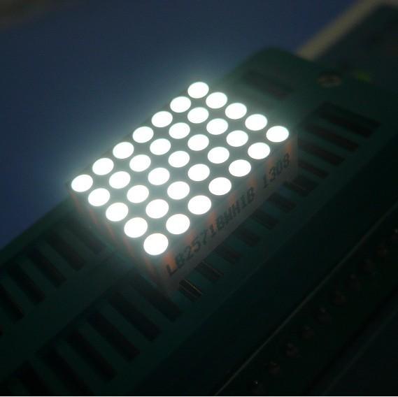 Quality Ultra Bright White 5x7 Led Dot Matrix Display Row Anode 0.7"  Moving Signs Application for sale