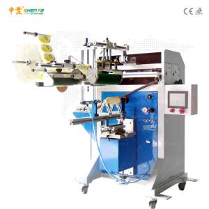 China 1.5KW Semi Automatic Square Round Bottle Labeling Machine on sale