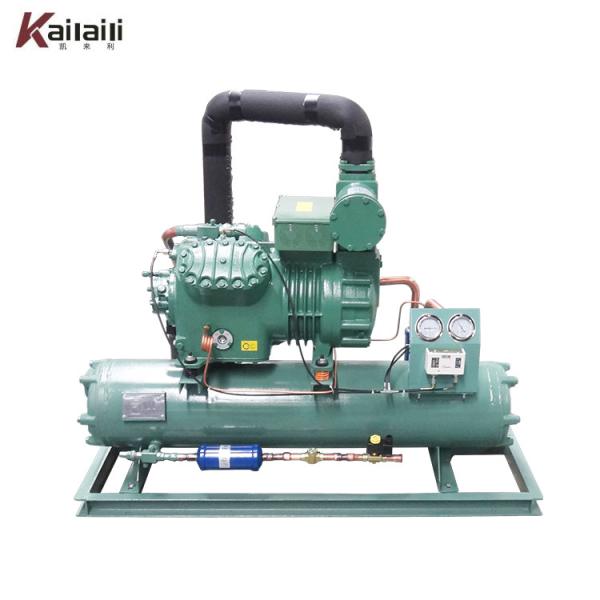 Quality Low Temperature Water cooled condensing unit cold room chiller for sale