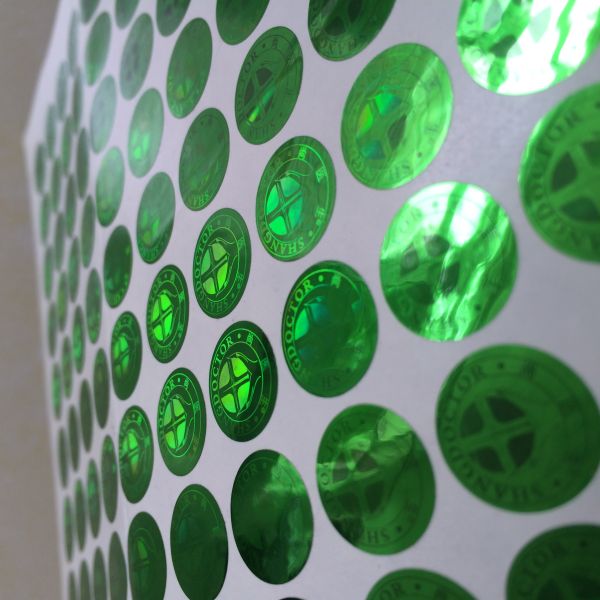 Wholesale hologram sticker, pop up 2D label, Laser sticker label, good quality label printing
