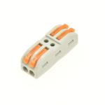 LED light Connector 2 poles LED light terminal block double row connector