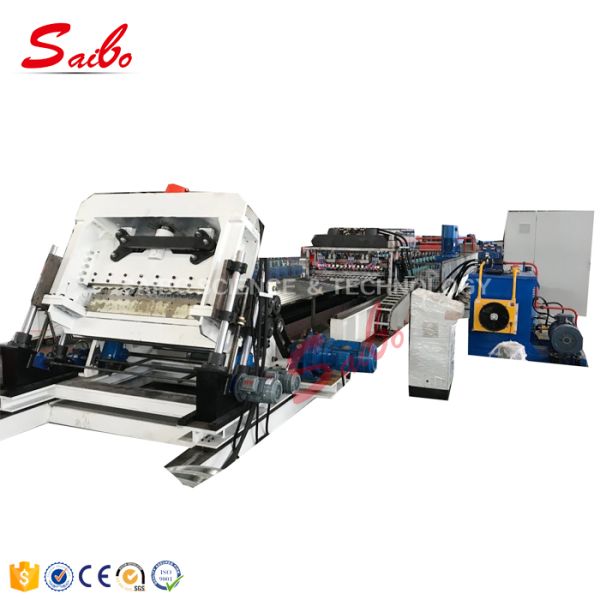 Automatic Metal Silo Cold Roll Forming Machinery Galvanized Steel