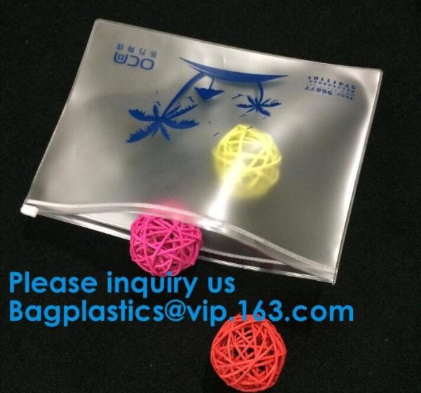 Quality PVC Slider Frosted Zipper Bag ,Plastic Packing Bag With Zipper, Resealable Poly Bags,Slider Zipper Bag Clear Pvc Packagi for sale