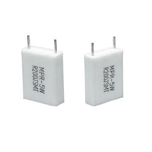 BPR/MPR Metal Plate Resistor , 10uH 100KHz Low Inductance Resistor