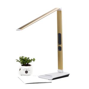 Buy cheap Eye Protection Foldable Desk Lamp with LCD Calendar Display and Ambient Light Dimmable Brightness product