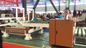 China Automatic Corrugated Cardboard Stitching Machine High Speed Display Adjustment Control on sale