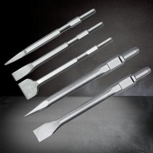 Buy cheap High Hardness VIDO demolition breaker Alloy Steel Hex Flat Point Chisels product